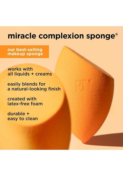 Lexroo Beauty Makyaj Blender Miracle Complexion Ve Makyaj Gücü Sünger Seti, Cc Krem Vakfı İçin