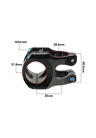 Lunje Bisiklet Boğazı 31.8mm Mavi