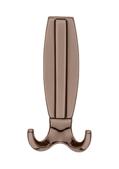 Best Lüks Portmanto Askı, Metal, Vestiyer Askı, 230 Gr, Dolap Askılık, Duvar Askılığı, Bronz Vidalı