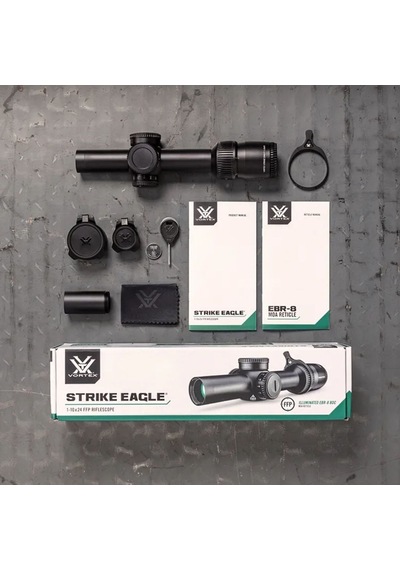 Vortex Strike Eagle 1-10x24 Ffp Ebr-8-bdc Mrad Dürbün Siyah
