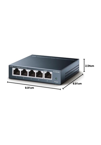Ayrex Tl-sg105, 5-port 10/100/1000mbps Gigabit Siwtch