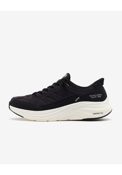 Skechers Contour Foam Cozy Fıt Erkek Siyah Spor Ayakkabı 232619 Bkw Siyah