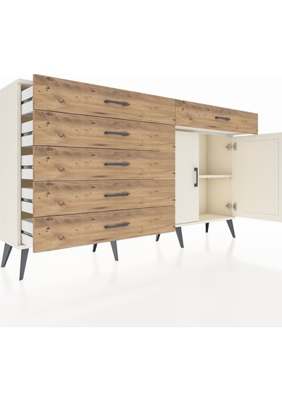 Arges Konsol Tek Raflı 6 Çekmeceli 2 Kapaklı 176x30x99 Aytaşı-ayt Aytaşı-aytaşı/çam Arges Konsol Tek Raflı 6 Çekmeceli 2 Kapaklı 176x30x99 Aytaşı-ayt Aytaşı-aytaşı/çam