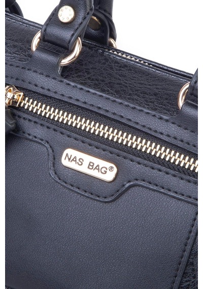 Nas Bag Kadın Mini El Ve Postacı Çantası Siyah