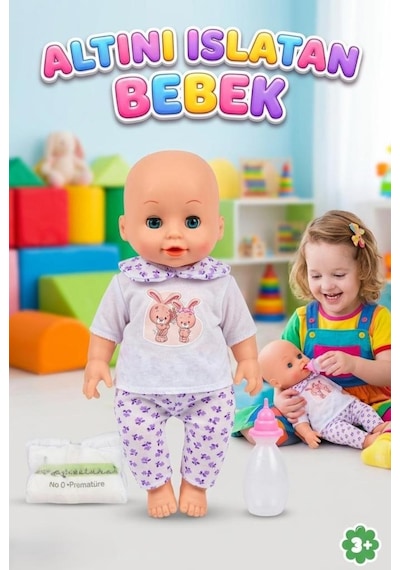 Altını Islatan Bebek Türkçe Konuşan Eğitici Kolları Kafası Ve Bacakları Et Oyuncak Bebek 52402602