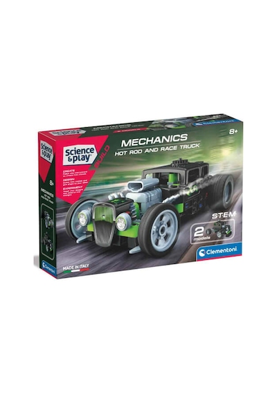 Clementoni Mekanik Laboratuvarı Hot Road& Race Truck 75076