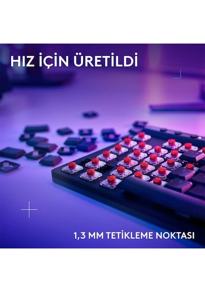 Logitech G515 Lightspeed TKL Tactile Switch İngilizce RGB Kablosuz Oyuncu Klavye