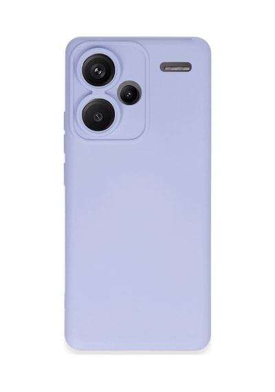 Redmi Note 13 Pro Plus Kılıf Nano İçi Kadife Silikon - Lila Bz8683140774264