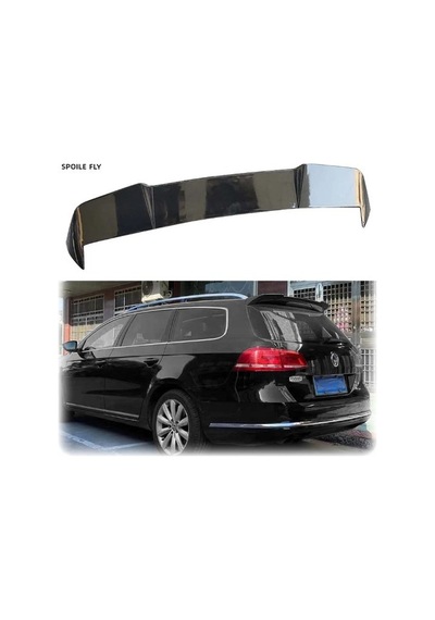 Vw Passat B7 Variant Cam Üstü Spoyler 2011 2015 Parlak Siyah İtha