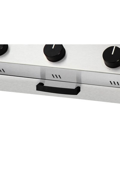 Cadac Meridian 3b Ankastre Gazlı Barbekü - Çelik Brülör, Termometreli, Dış Mekan Kullanımına Uygun Siyah