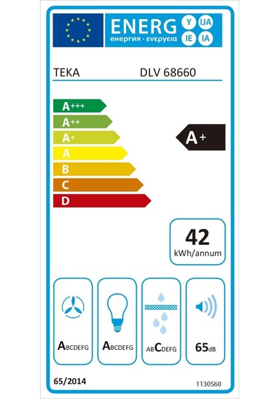 Teka DLV 68660 TOS SM Steam Davlumbaz