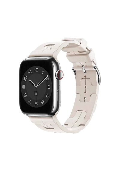 Kilifone -  Apple Uyumlu  Watch  42mm - Kordon Silikon Kordon Krd-92