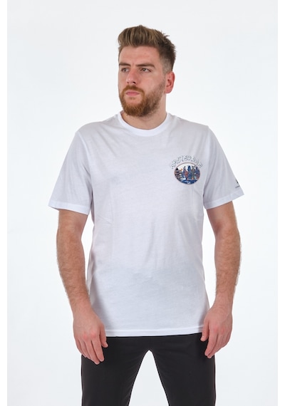Lumberjack Bisiklet Yaka Baskılı Beyaz Erkek T-shirt 2s11otbl3fx 001