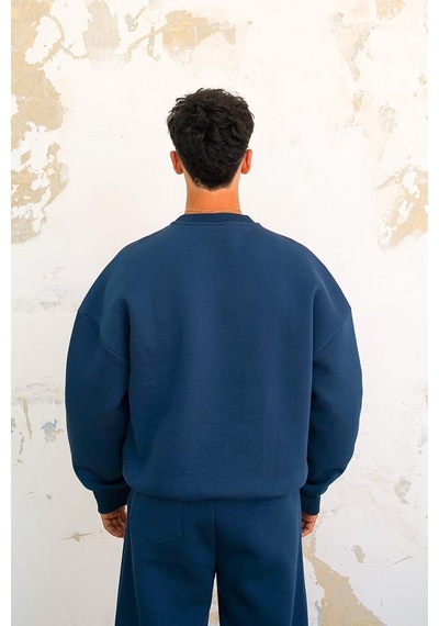 Lacivert Cozy Basic Oversize Sweat Lacivert