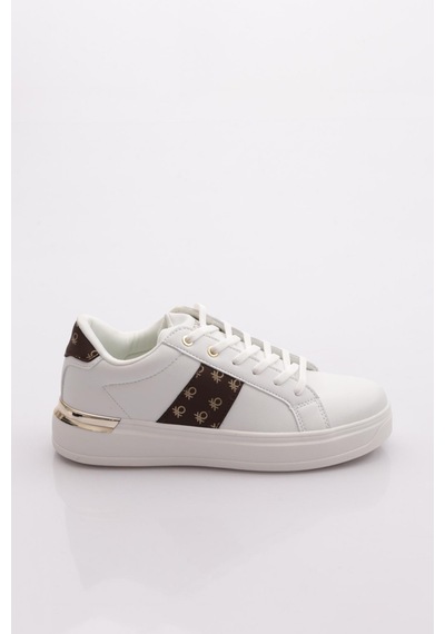 Benetton Bni-12132 Kadın Sneaker Ayakkabı Beyaz