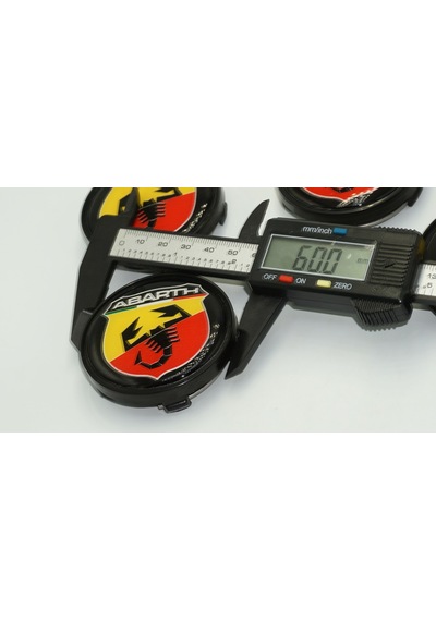 Abarth Jant Göbeği Kapak Seti 60mm