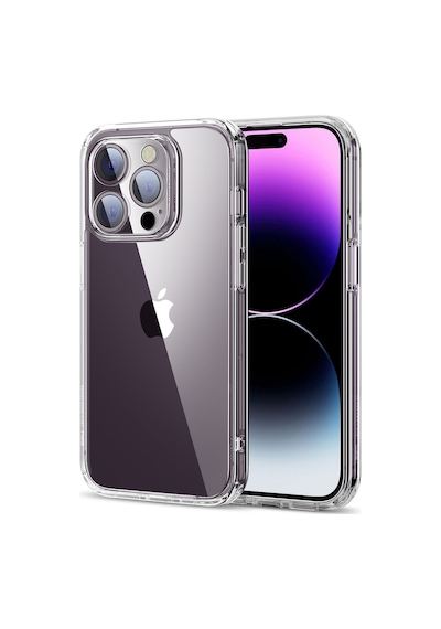 Esr Ice Shield Tempered-glass Case For Apple Uyumlu iPhone 14 Pro - Clear-şeffaf Çok Renkli