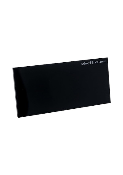 Cs-313 Kaynak Maske Camı Siyah 50x110 Mm No:13