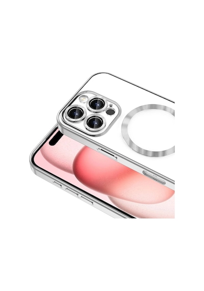 Zore Apple Uyumlu iPhone 16 Pro Kılıf Kamera Korumalı Magsafe Wireless Şarj Özellikli Demre Ka Mavi