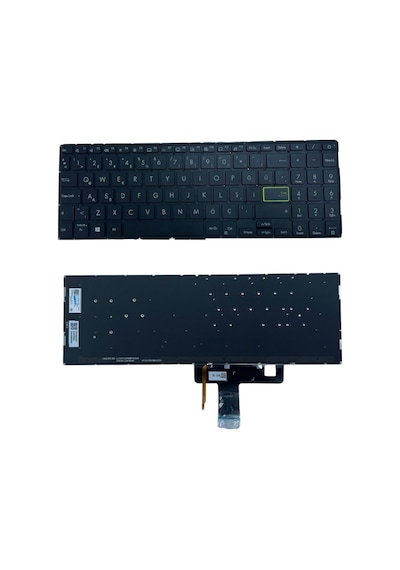 Asus X521f Notebook Klavye Siyah Tr Işıklı