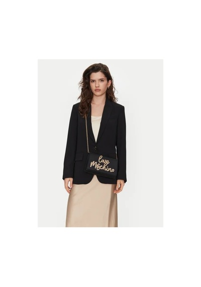 Love Moschino Kapitoneli Çıkarılabilir Zincir Askılı Kadın Çapraz Çanta Jc4055pp1mlh100a Nero