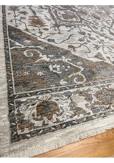 Merinos Halı Valeria Serisi 91047-110 Vintage Etnik Desenli Salon Oturma Odası Halısı Çok Renkli