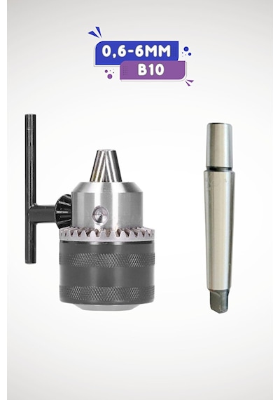 Pd250 İçin 0.6-6mm B10 Morslu Mandren