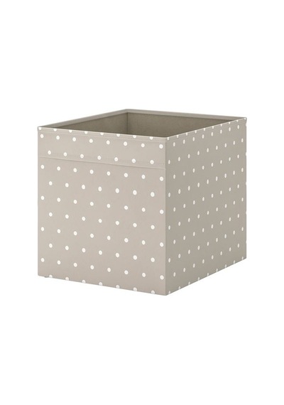 Ikea Dröna Kutu, Bej, 33x38x33 Cm