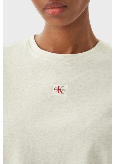 Calvin Klein Bayan T Shirt Lv047f227g P4p Gri