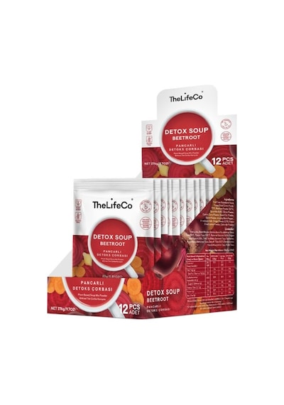TheLifeCo Beetroot - Kırmızı Pancar Çorbası 12 x 23 G