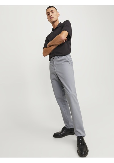 Jack & Jones Erkek Marco Bowie Chino Pantolon - 12150148 Gri