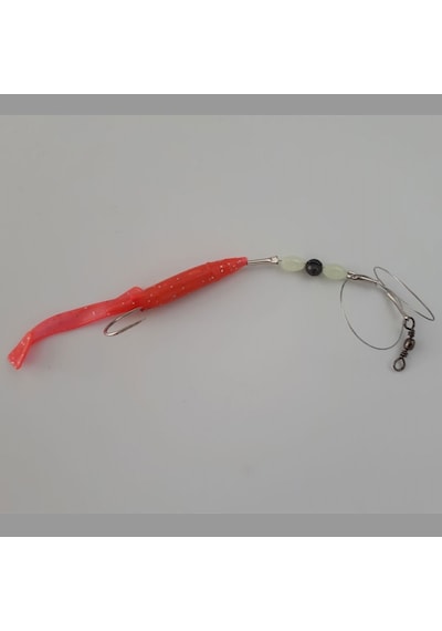 Levrek Lüfer Avcısı Çelik Telli Silikon Balık 8,5 Cm
