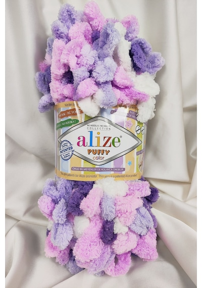 Puffy Color Ebruli El Örgü İpi 100gr. 9mt. 5'li Paket - Renk: 6305
