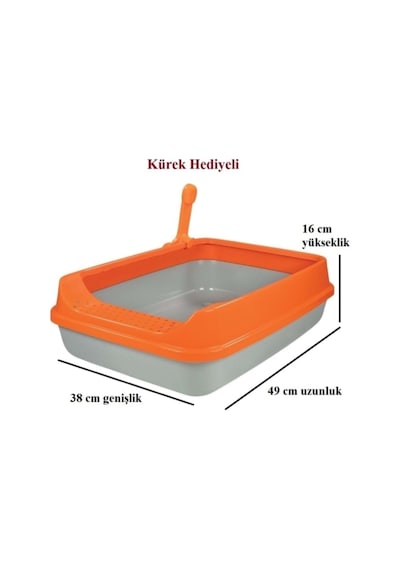 Keyf Lüks Açık Kedi Tuvaleti