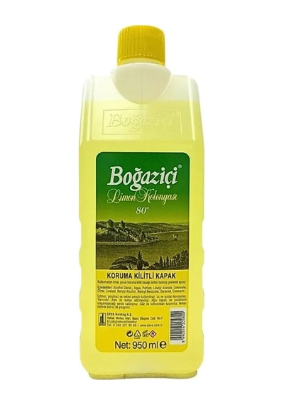 Jenerik 950 Ml Kolonya Koruma Kilitli Kapak