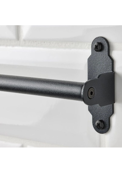 Ikea Hultarp Mutfak Ve Banyo Askısı 60 X 1,6 Cm Siyah