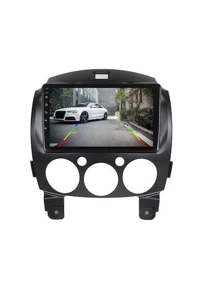 Mazda Mazda 2 Araç Multimedya Android Ekran Carplay Navigasyon Double Teyp 4+64 9" 08-12 Black Blueway