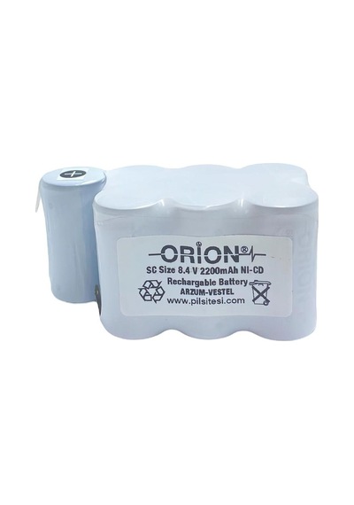 Arzum Uyumlu Orıon 8.4V 2200 mAh Şarjlı Süpürge Pili (412304647)