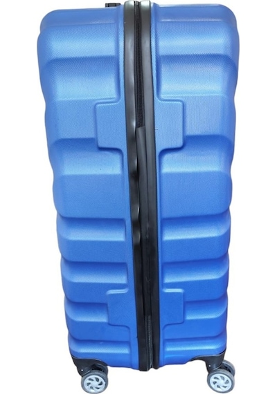 Mygeppetobag %100 Abs Kullanışlı Darbeye Dayanıklı Bavul&valiz Kabin Boy Lacivert