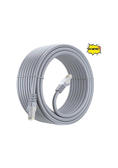 Cat5e 8p8c Rj45 Network Internet Ethernet Bilgisayar Kablosu Modem Lan Rj45 Patch Kablo 20 Metre ,drwlcat5e40mt