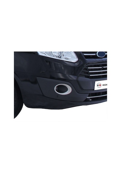 Ford Custom Sis Farı Çerçevesi 2 Prç Krom 2013-2017