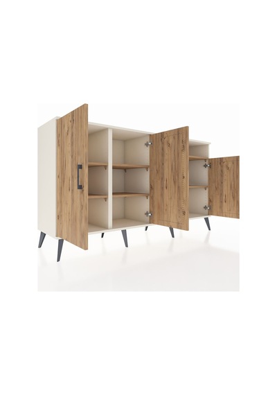 Kronos Konsol 6 Raflı 4 Kapaklı 176x59x99 Aytaşı-çam Atlas Çam - Aytası Kronos Konsol 6 Raflı 4 Kapaklı 176x59x99 Aytaşı-çam Atlas Çam - Aytası