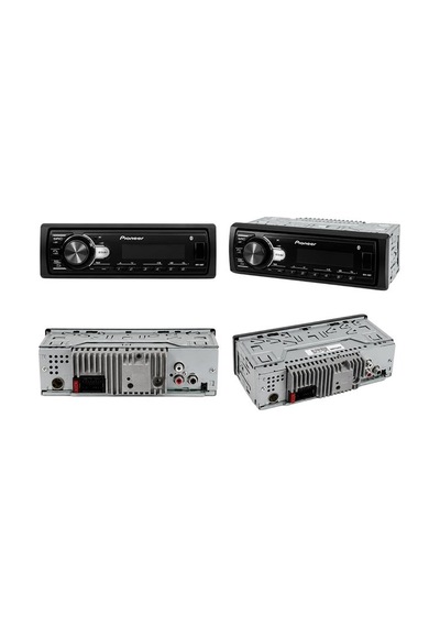 Pioneer Mvh-140bt Usb Fm Aux Mp3 Bluetooth Lu Mekaniksiz Oto Teyp 4x50 Watt