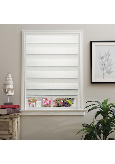 Hazır Hasır Bambu Zebra Stor Perde Ekru 110X200Cm