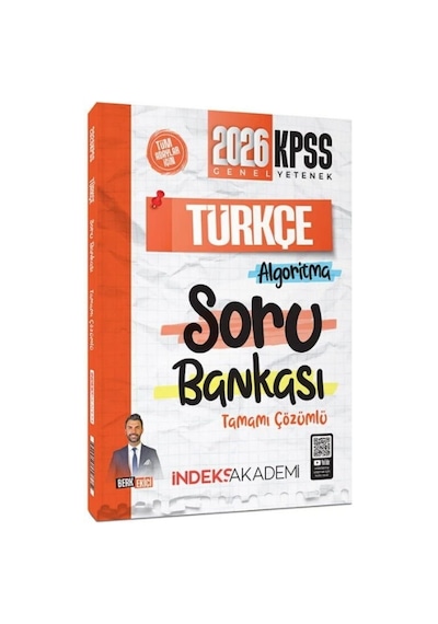 2026 Kpss Türkçe Algoritma Soru Bankası Çözümlü İndeks Akademi