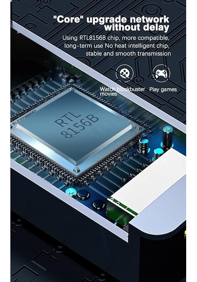 Taplın Usb To Ethernet 2500mbps 2.5g Lan Internet Çevirici Dönüştürücü Adaptör
