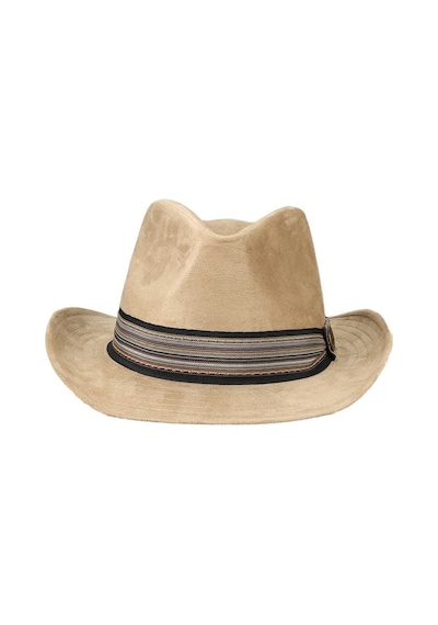 Unisex Nubuk Kovboy Fötr Şapka