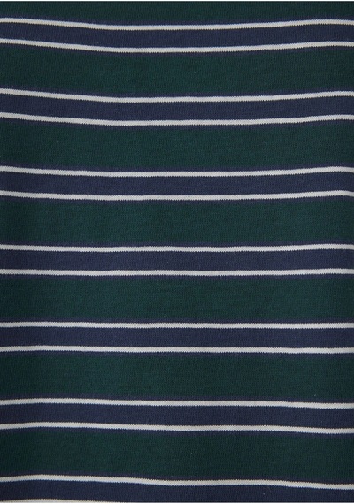 Mavi Uzun Kollu Basıc Tişört Sea Moss Stripe Yeşil