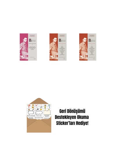 Bertolt Brecht - Bütün Oyunları 5 Ciltli + Bertolt Brecht - Bütün Oyunları 1 + Bertolt Brecht - Bütün Oyunları 1 Ciltli + Okuma Sticker'ları