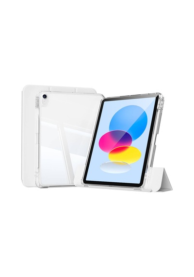 Apple Uyumlu iPad 10.9 2022 10.nesil Kılıf Magnetik Ayrılabilen Airbagli Sliding Tablet Kılıfı